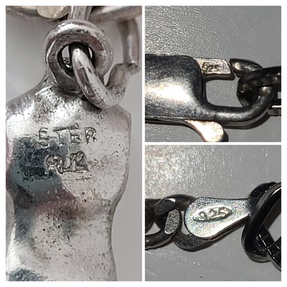 HAN Sterling Silver Sewing Themed Charm Bracelet - Picture 8 of 9